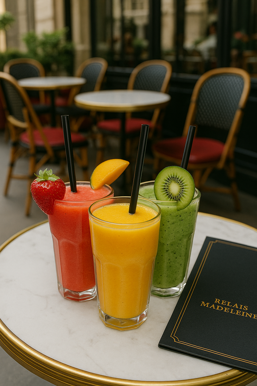 Smoothies - restaurant relais Madeleine