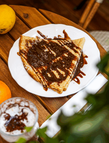 Crêpe au chocolat - Relai Madeleine